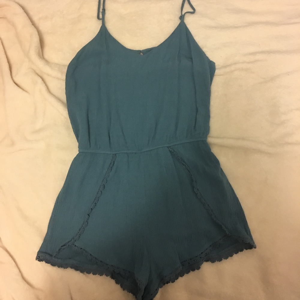 Super cute blue romper